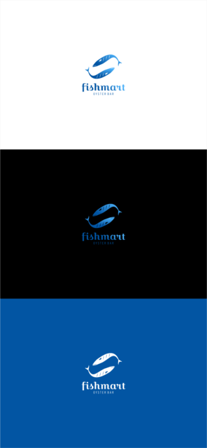 Logo Design by Oxomiya for Fishmart Oyster Bar | Design: #10057888