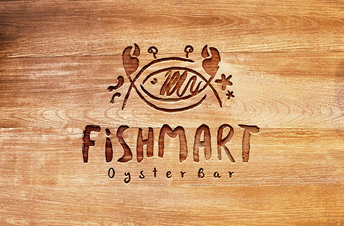 Logo Design by GLDesigns for Fishmart Oyster Bar | Design #9850602