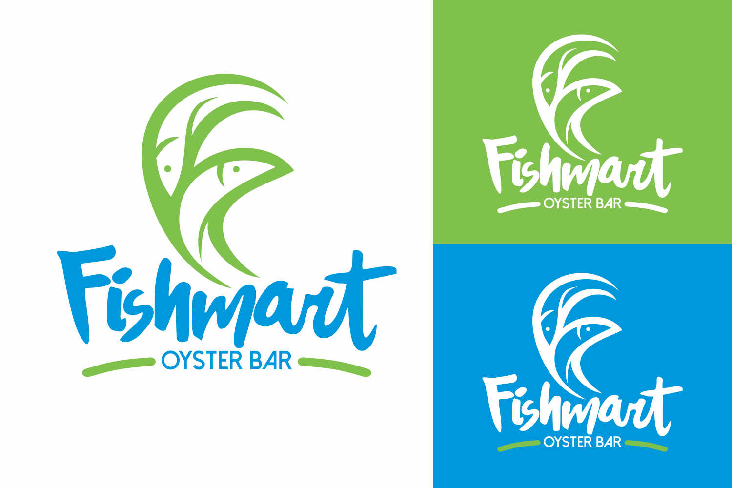Logo-Design von Gigih Rudya für Fishmart Oyster Bar | Design #10108180