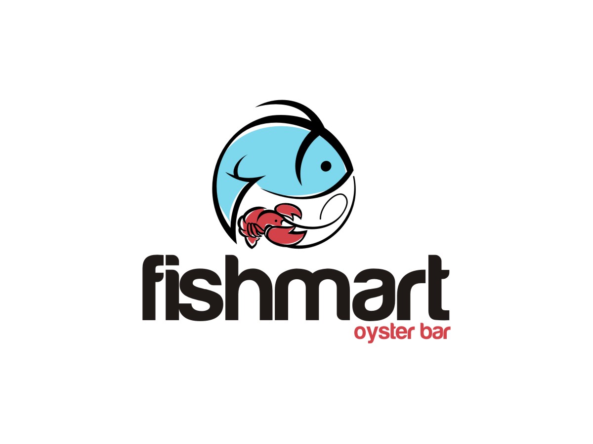 Logo Design by kokoriko for Fishmart Oyster Bar | Design: #9939047