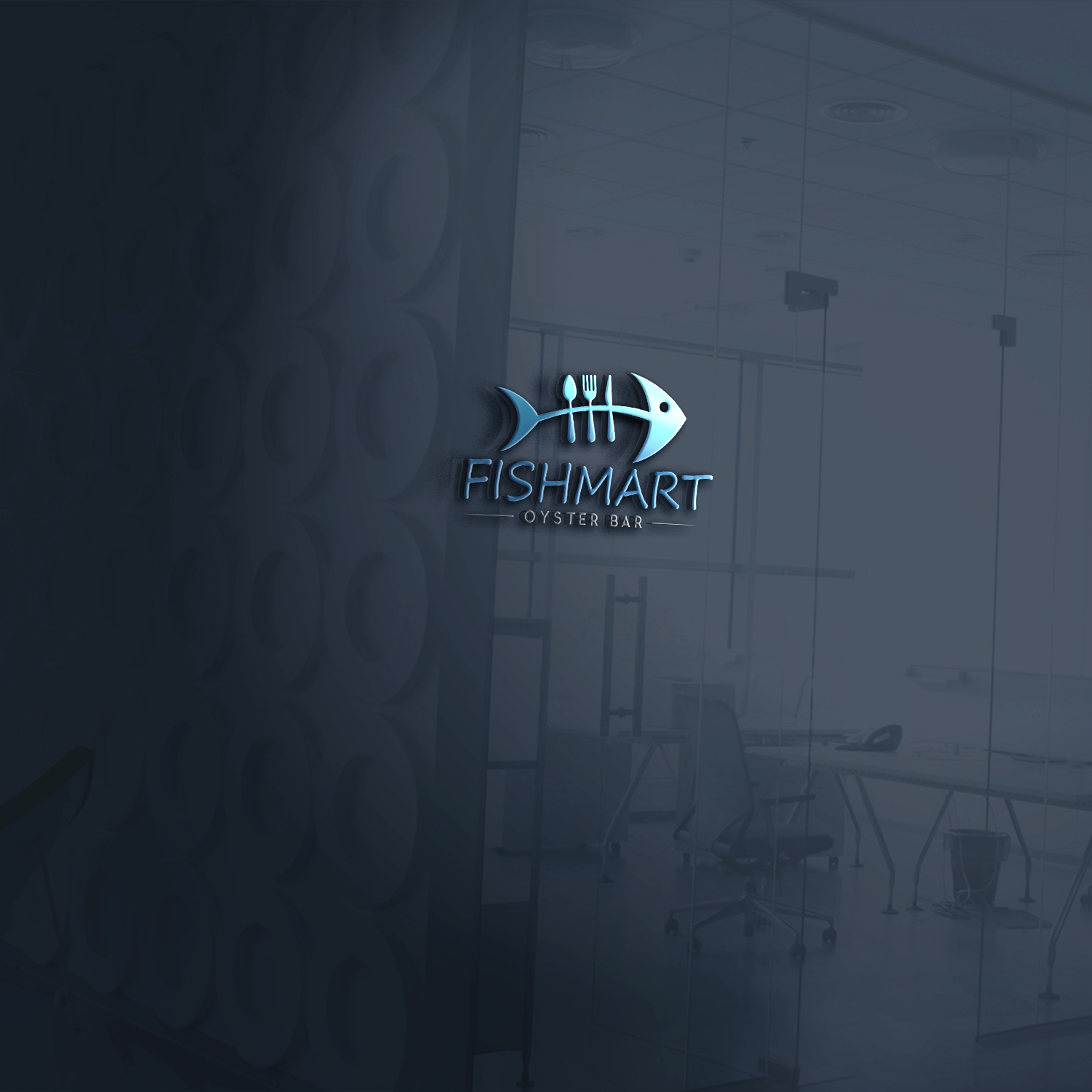Logo Design by ADM Florin for Fishmart Oyster Bar | Design #9880490