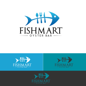 Logo Design by ADM Florin for Fishmart Oyster Bar | Design: #9908940