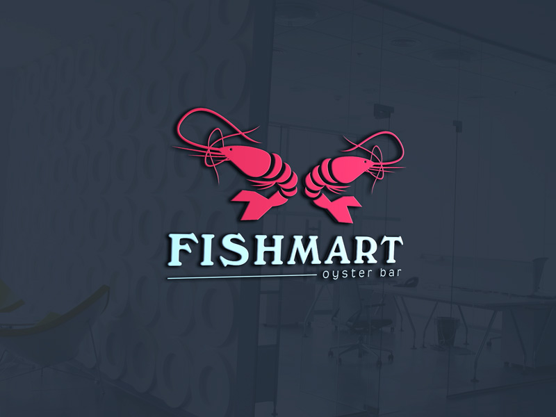 Logo Design by amanbd62 for Fishmart Oyster Bar | Design #10111134