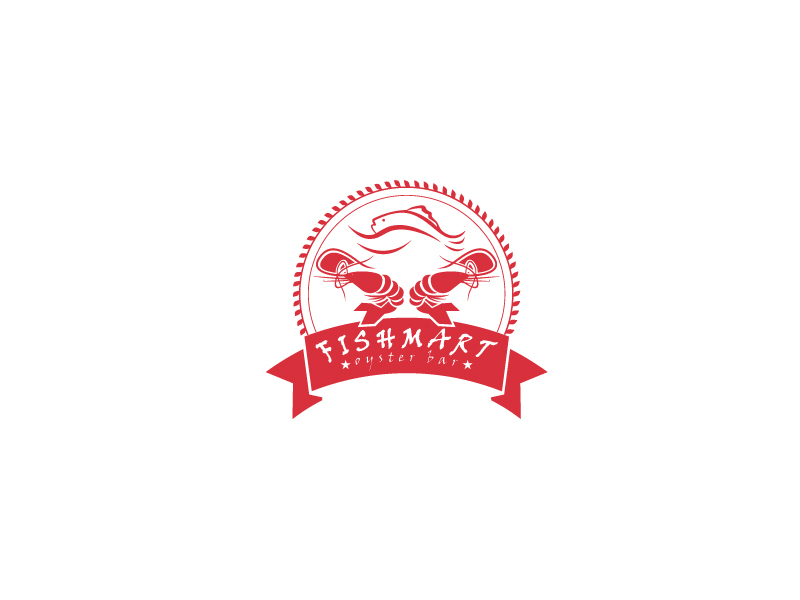 Logo Design by amanbd62 for Fishmart Oyster Bar | Design #10111154