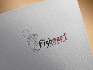 Logo Design by Rana Karim for Fishmart Oyster Bar | Design: #10118581