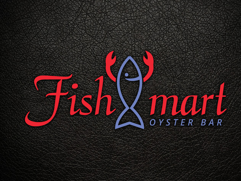 Logo Design by Rana Karim for Fishmart Oyster Bar | Design #10118589