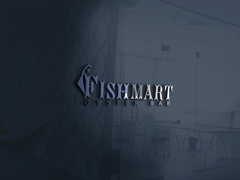 Logo Design by Rana Karim for Fishmart Oyster Bar | Design #10118592