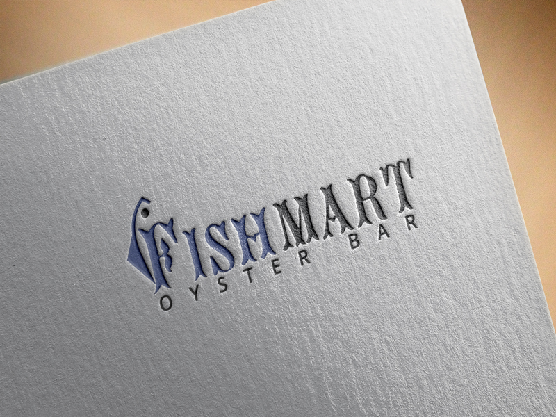 Logo Design by Rana Karim for Fishmart Oyster Bar | Design #10118593