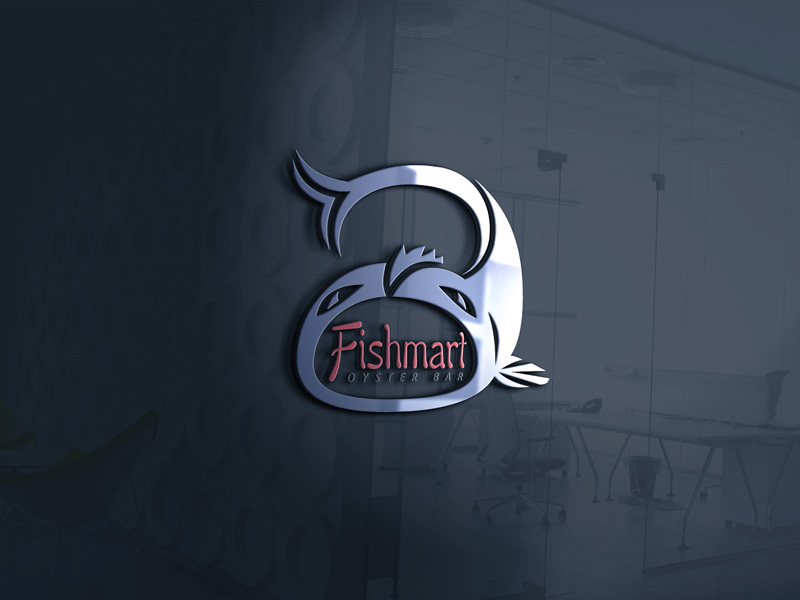 Logo Design by Rana Karim for Fishmart Oyster Bar | Design #10118604