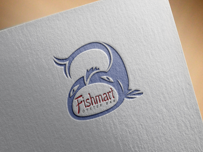 Logo Design by Rana Karim for Fishmart Oyster Bar | Design #10118607