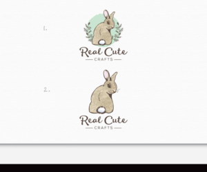 Real Cute Crafts | Diseño de Logo por AD-X