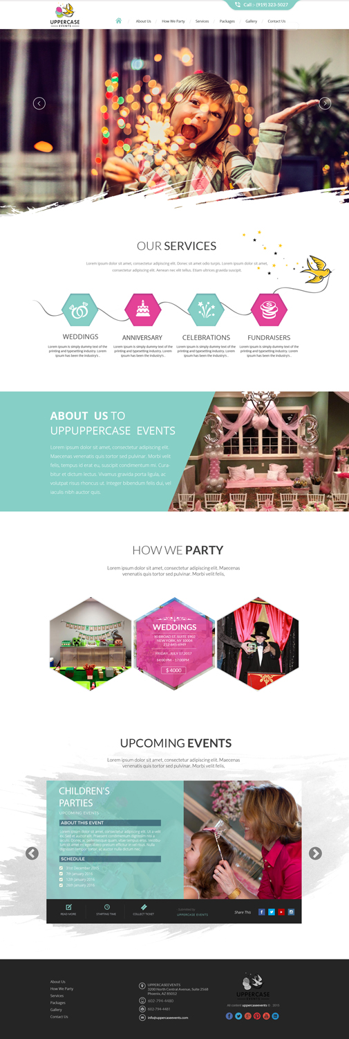 Logo Design by creative.bugs for UpperCaseEvents | Design #9873095
