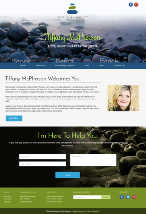 Wordpress Design by Expert Designer for Inner Clarity Counseling | Design: #9903466