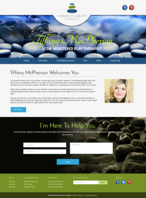 Wordpress design for my private practice website - Psychotherapist  | Wordpress Design by Expert Designer