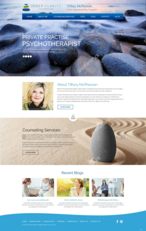 Diseño Wordpress por pb para Inner Clarity Counseling | Diseño: #9869841