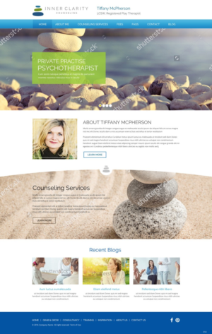 Diseño Wordpress por pb para Inner Clarity Counseling | Diseño: #9869842