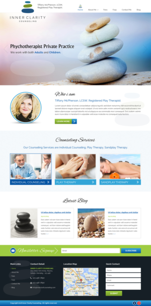 Diseño Wordpress por Sbss para Inner Clarity Counseling | Diseño: #9865986