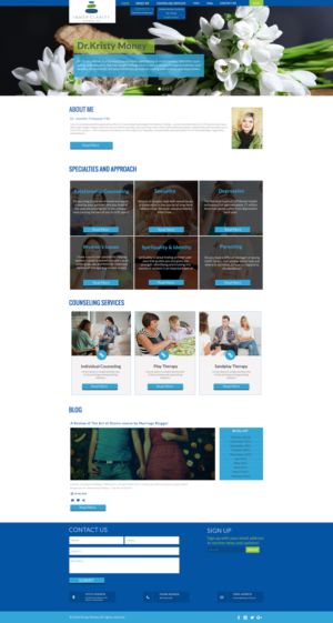 Wordpress Design by Impressive Solutions for Inner Clarity Counseling | Design: #9931635