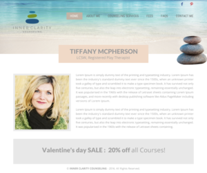 Diseño Wordpress por rightway para Inner Clarity Counseling | Diseño: #9859074