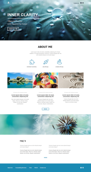 Diseño Wordpress por dii para Inner Clarity Counseling | Diseño: #9915691