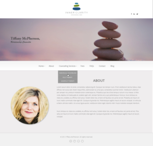 Diseño Wordpress por NS para Inner Clarity Counseling | Diseño: #9869515