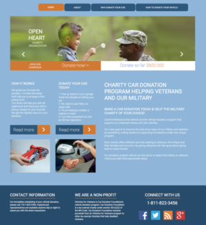 Web Design par Einder pour ce projet | Design : #9930628