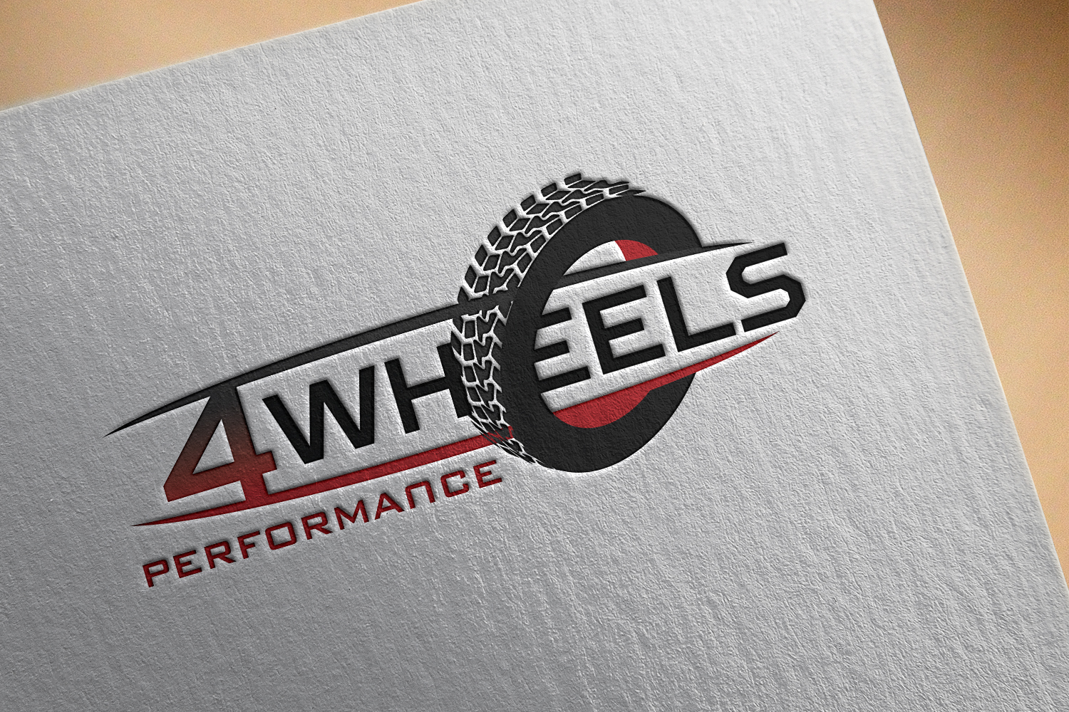 Logo Design by DesignBySaM for 4 Wheels Performance | Design #9852685