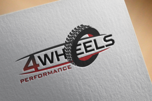 Logo Design by DesignBySaM for 4 Wheels Performance | Design: #9852685