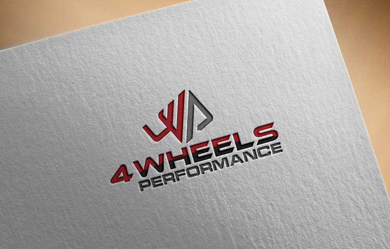 Logo-Design von Dulavai für 4 Wheels Performance | Design #9859661