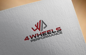 Logo Design by Dulavai for 4 Wheels Performance | Design: #9859661