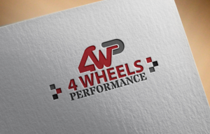 Logo Design by Dulavai for 4 Wheels Performance | Design: #9859663