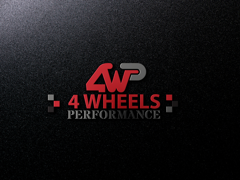 Logo-Design von Dulavai für 4 Wheels Performance | Design #9859666