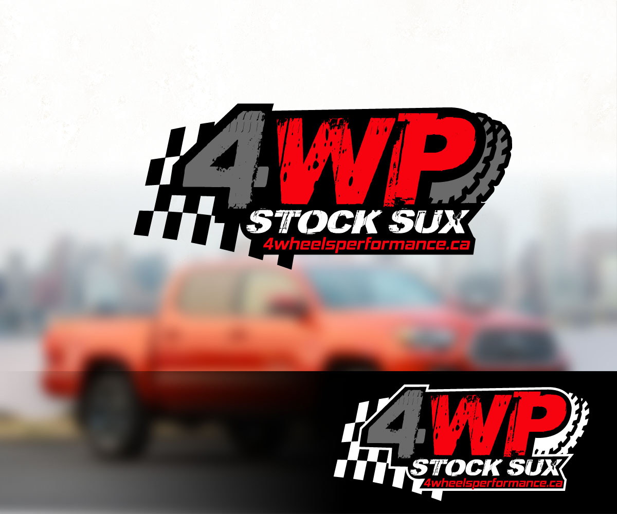 Logo Design by TRHZ for 4 Wheels Performance | Design #9892466