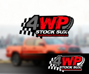 4 Wheels Performance/4WP/Stock Sux/4wheelsperformance.ca | Logo Design by TRHZ