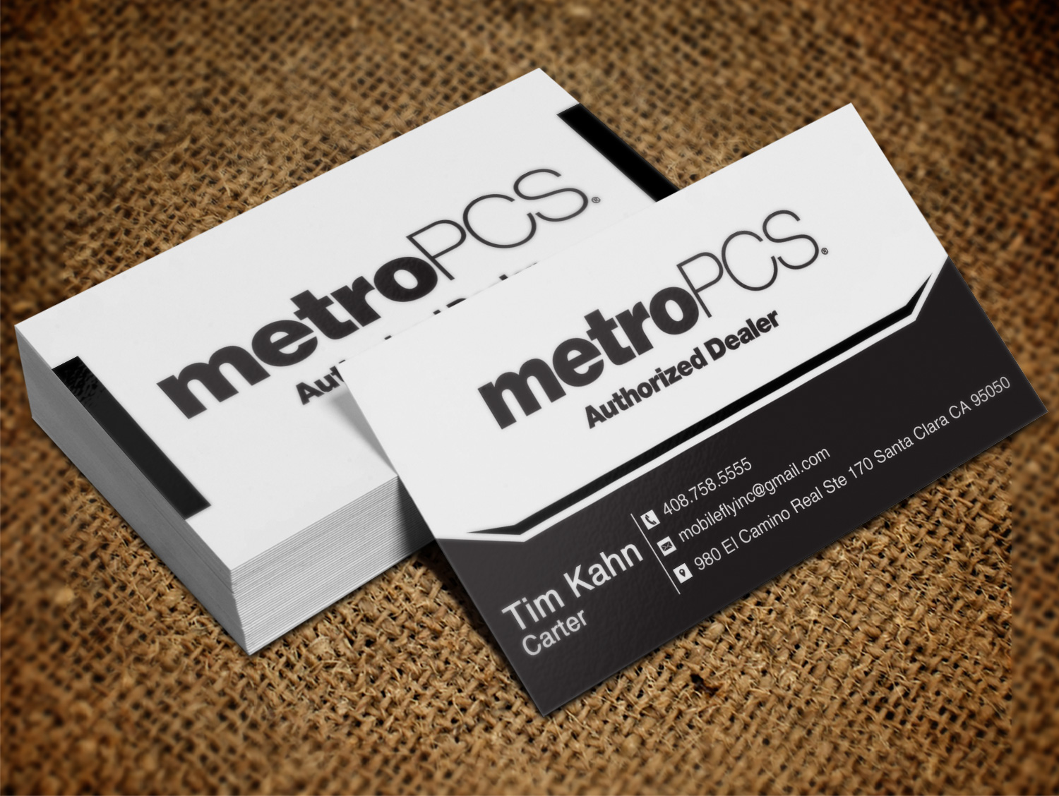 Design de Carte de Visite par Lanka Ama pour mobilefly inc | Design #9867949