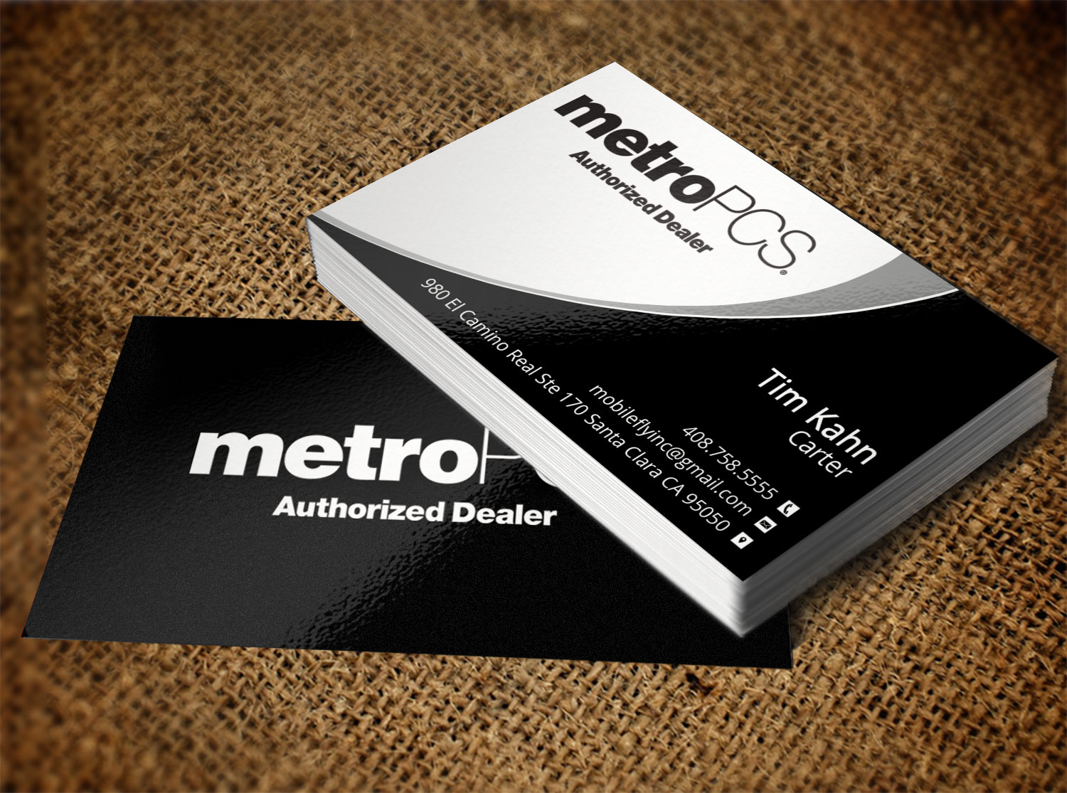 Design de Carte de Visite par Lanka Ama pour mobilefly inc | Design #9867958