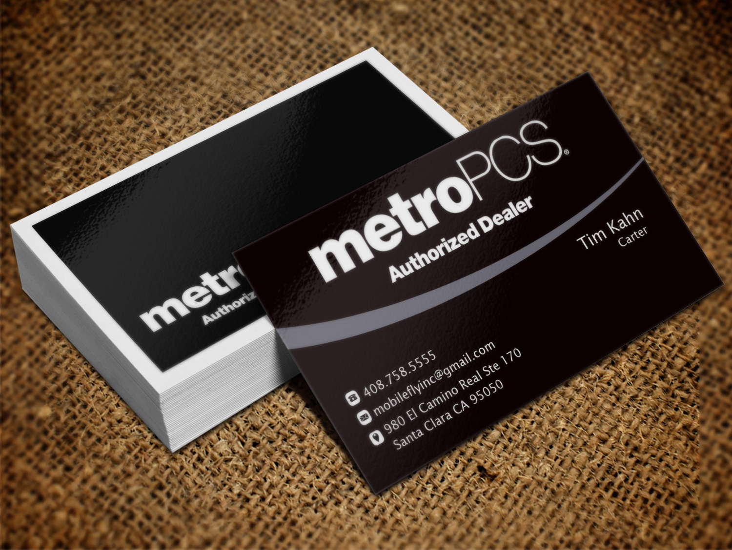 Business Card Design by Lanka Ama for mobilefly inc | Design #9867970