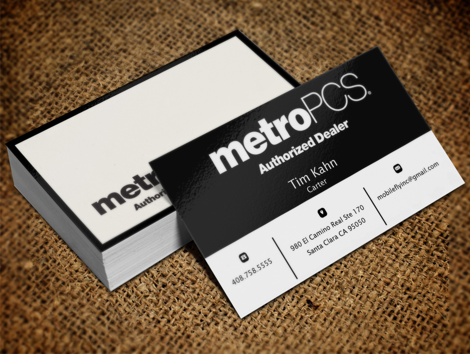 Design de Carte de Visite par Lanka Ama pour mobilefly inc | Design #9867972