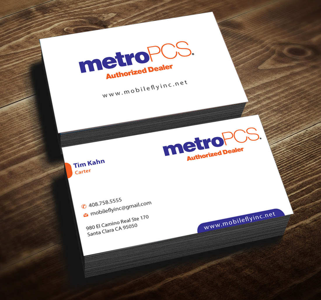 Diseño de Tarjeta de Presentación por Infinitive Technology para mobilefly inc | Diseño #9902004