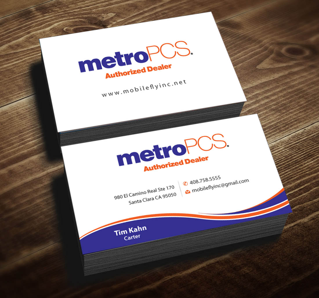 Business Card Design by Infinitive Technology for mobilefly inc | Design #9902047