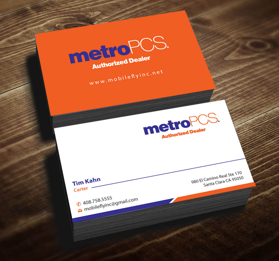Business Card Design by Infinitive Technology for mobilefly inc | Design #9902050