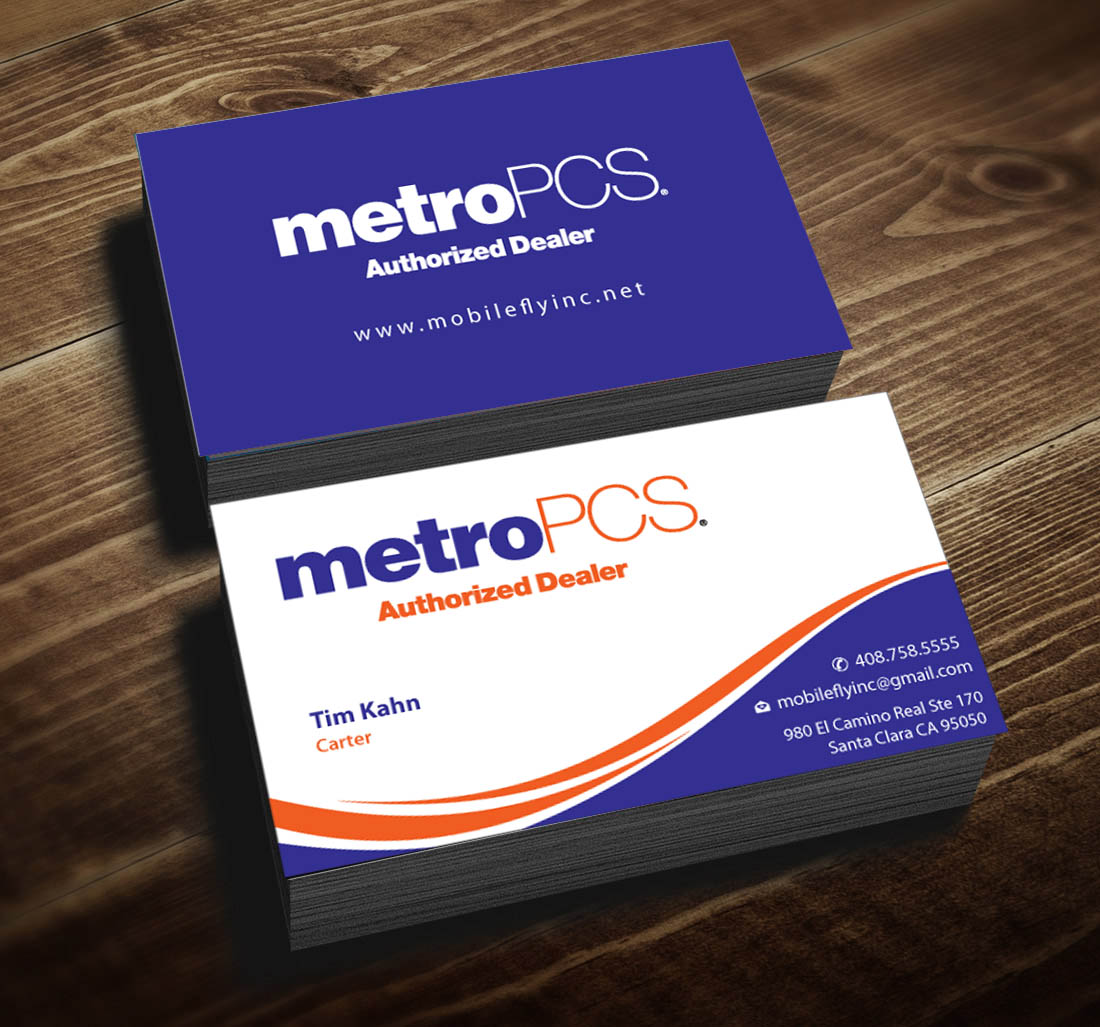 Business Card Design by Infinitive Technology for mobilefly inc | Design #9902063