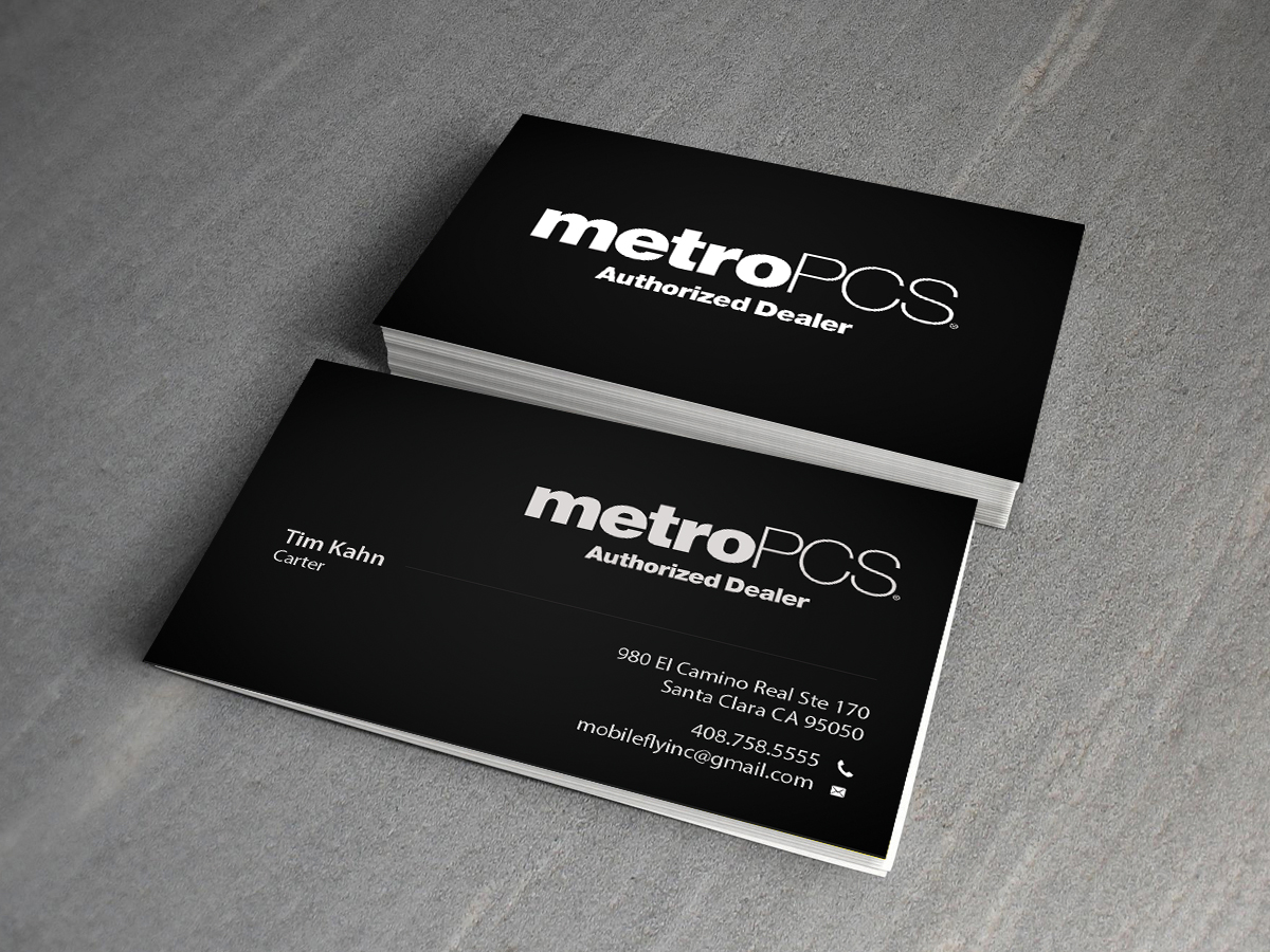 Business Card Design by Creations Box 2015 for mobilefly inc | Design #9874720