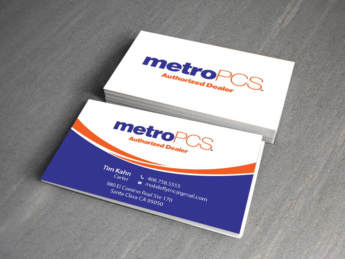 Business Card Design by Creations Box 2015 for mobilefly inc | Design #9874728
