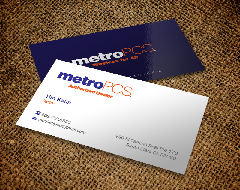 Design de Carte de Visite par Brand aid pour mobilefly inc | Design #9872807