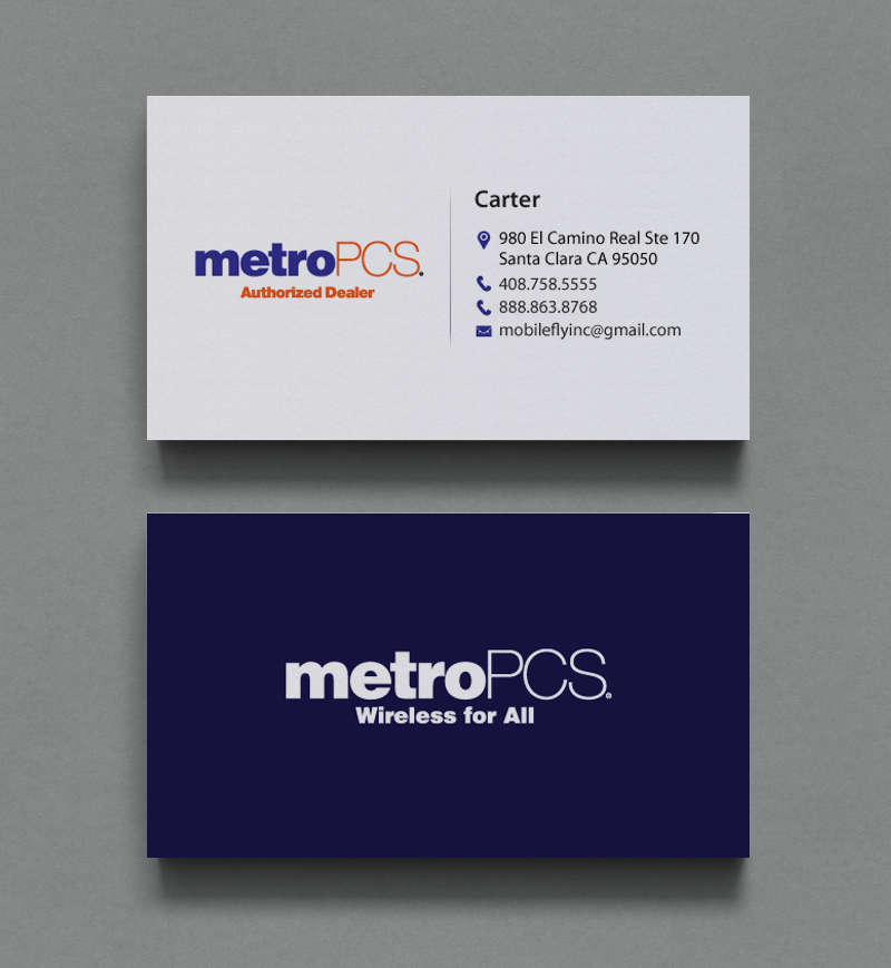 Business Card Design by chandrayaan.creative for mobilefly inc | Design #9917358