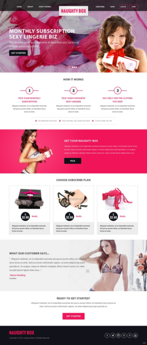 Web Design by pb for this project | Design: #9874336