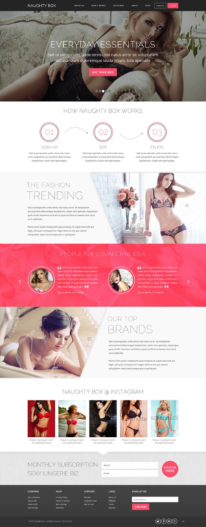 Web Design by pb for this project | Design: #9874340