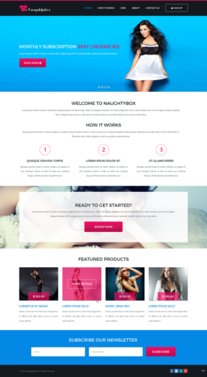 Web Design by pb for this project | Design: #9879237