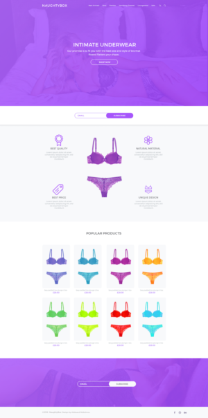 Web Design by dii for this project | Design: #9886980
